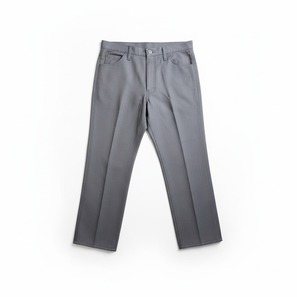 Wrangler Classic Straight Leg Gray Chino Pants